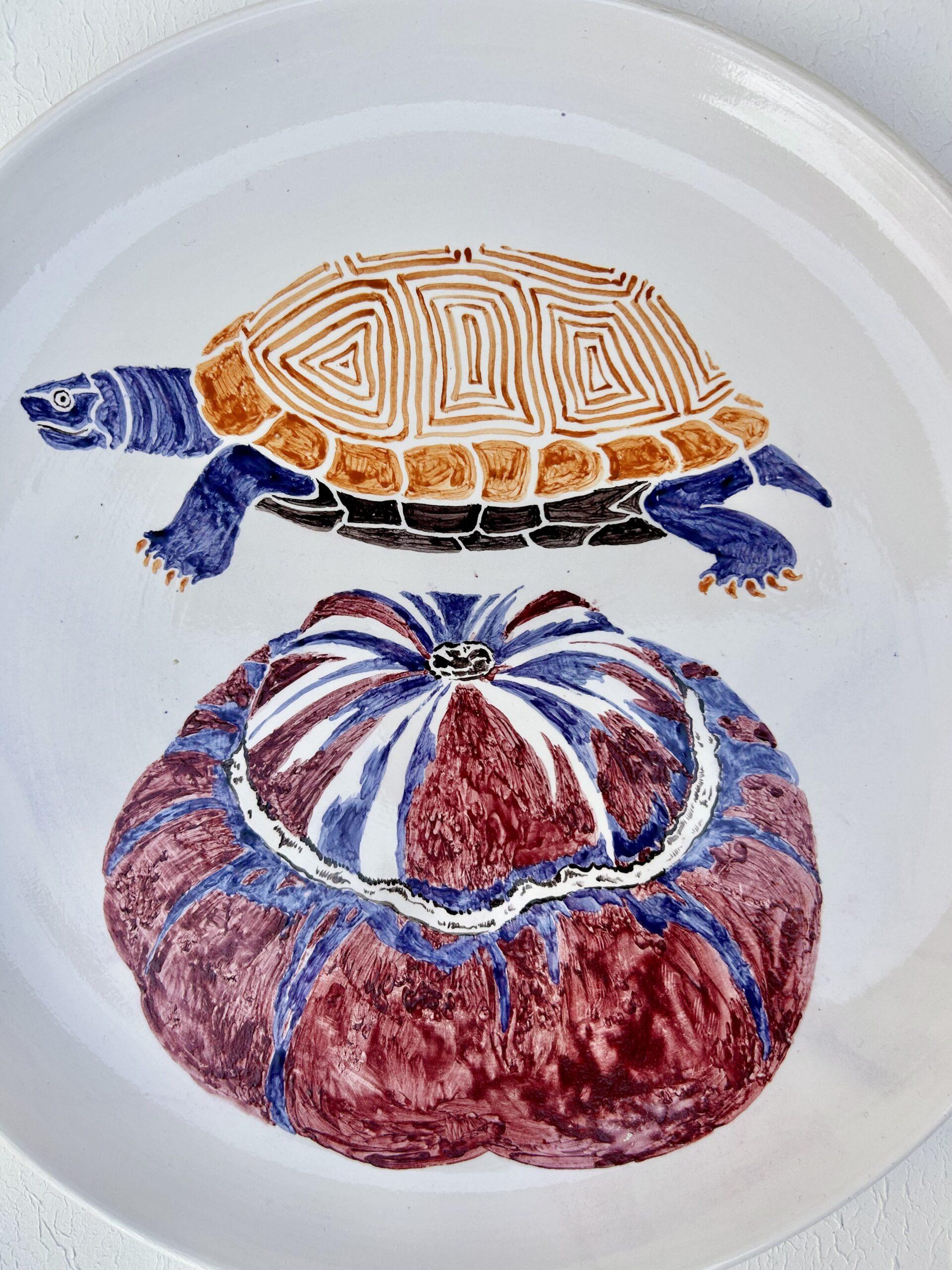 Piatto tartaruga e zucca