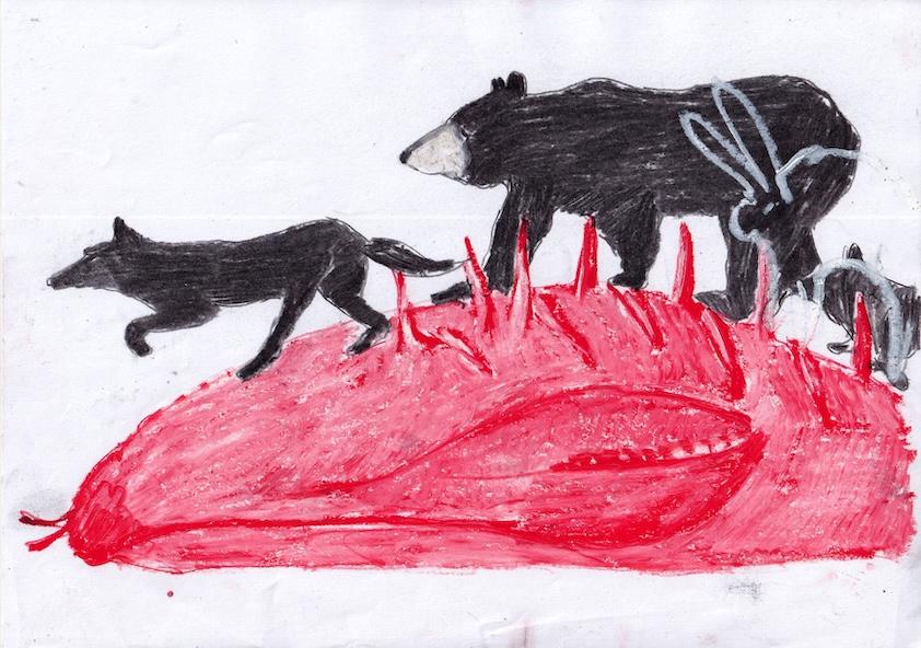 Frame "L'eco dei fiori sommersi"